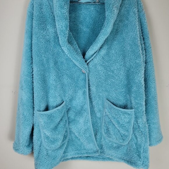 Soft Surroundings Most Wonderful Cardi Aqua Turquoise - Picture 7 of 10